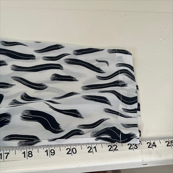 Joie Sleeveless Silk Toulouse Jumpsuit Size 2 Small Porcelain White Black - Picture 8 of 15